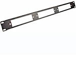 Cables to Go 39105 Q-Series 2u 6-Panel Rackmount Fiber Optic Panel  (Black)