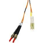 Patch Cable - Lc-Multimode - St-Multimode - 3 M - Orange