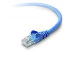 Belkin Snagless CAT5E Patch Cable * RJ45M/RJ45M; 25  Blue ( A3L791b25-BLU-S )