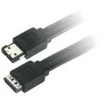 C2G 10230 Serial ATA to External Serial ATA Cable, Black (3.3 Feet, 1 Meters)