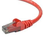 CABLE,CAT6,UTP,RJ45M/M,10',RED,PATCH,SNAGLESS