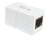 Belkin RJ45F/RJ45F Straight Cat5 Rated Modular Coupler (White)