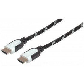 MANHATTAN Braided Fast Ethernet HDMI Cable (354790)