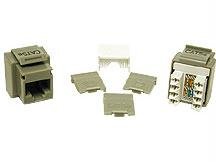 C2G 03792 Cat5e RJ45 Unshielded Keystone Jack, Gray