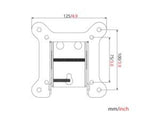 Tilting Flat Panel Wall Mount Bracket for LCD,LED Monitors & Plasma TVs 13" to 27"