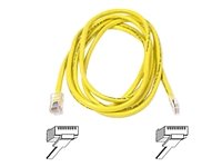 CABLE,CAT5E,UTP,RJ45M/M,25',YLW,PATCH