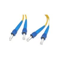 C2G / Cables to Go 37454 ST/ST Duplex 9/125 Single-Mode Fiber Patch Cable (4 Meter, Yellow)