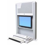 Low Profile Wall Mount Enclosure White