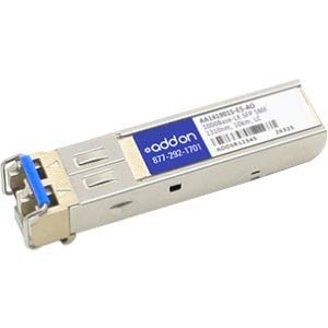 Addon-Networking SFP Mini-GBIC Transceiver Module, LC Single Mode (AA1419015-E5-AO)