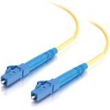 C2G / Cables to Go 34702 LC/LC Simplex 9/125 Single-Mode Fiber Patch Cable (7 Meters, Yellow)