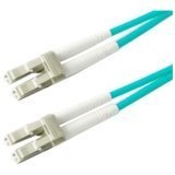 7m 10gb Lomm Fiber Optic Patch Cable Om3 Duplex Lc/Lc 50/125 Aqua