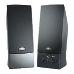 Cyber Acoustics CA2016 2-Piece USB Powered Computer Speaker System (Black)