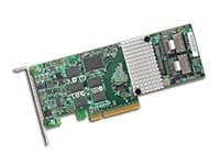 8-PORT Int, 6GB/S Sata+sas, Pcie 2.0, 512MB; In The Box: 3WARE Sas 9750-8I, Qig