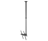 Atdec TH-3070-CTL Telehook Long Tilting Ceiling for 30-Inch to 70-Inch TV Mount Pole, Black