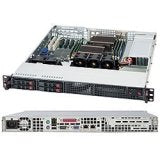 Supermicro Rack-Mountable 1U Case CSE-111TQ-563CB (Black)