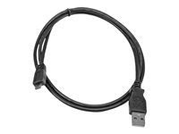 StarTech.com 3ft Micro USB Cable - A to Micro B - USB Cable - USB (M) to Micro-USB Type B (M) - USB 2.0-3 ft - Black