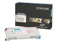 Genuine Lexmark 20K1400 Cyan Toner Cartridge Without Retail Box ; C510 C510dtn Fast Shipping!