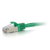 C2G 27269 Cat5e Cable - Snagless Shielded Ethernet Network Patch Cable, Green (25 Feet, 7.62 Meters)