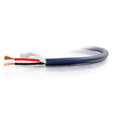 Bulk Speaker Cable - Bare Wire - Bare Wire - 250 Feet - Blue