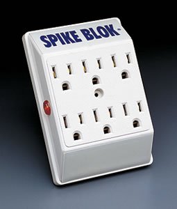 Tripp Lite Surge Protector Wallmount Direct Plug in 120V 6 Outlet 540 Joules Model SK6-0