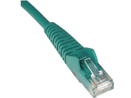 Cat5e 350mhz Snagless Molded Patch Cable (Rj45 M/M) - Green, 20-Ft.