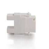 C2G 03791 Cat5e RJ45 Unshielded Keystone Jack, White