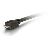 C2G 27362 Micro USB Cable - USB 2.0 A Male to Micro-USB A Male Cable, Black (6.6 Feet, 2 Meters)