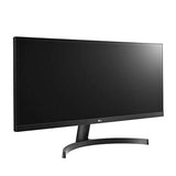 LG 29" 29WK500-P LED IPS LCD Monitor Dual HDMI UltraWide 21:9 AMD FreeSync Screen Split 2.0 - Black