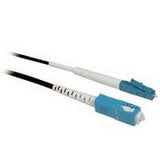 Cables To Go LC/SC Plenum-Rated 9/125 Simplex Single-Mode Fiber Patch Cable