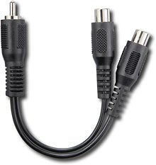 DYNEX DX-AD102 RCA Y ADAPTER 1M/2F