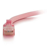 C2G 00509 Cat5e Cable - Snagless Unshielded Ethernet Network Patch Cable, Pink (50 Feet, 15.24 Meters)