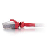 C2G 27272 Cat5e Cable - Snagless Shielded Ethernet Network Patch Cable, Red (50 Feet, 15.24 Meters)