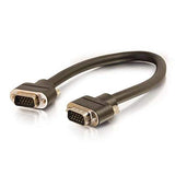 C2G 50222 VGA Cable - Select VGA Video Cable M/M, In-Wall CMG-Rated, Black (150 Feet, 45.72 Meters)