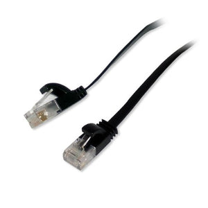 BlueDiamond 730921 Retail Cat5e Flat Patch Cable, Black, 14ft