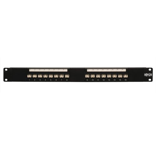Tripp Lite N490-016-LCLC Fiber Patch Panel, 1U, LC/LC - 16 Port