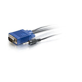 Cables to Go Compact Vga Splitter + 3.5mm Audio