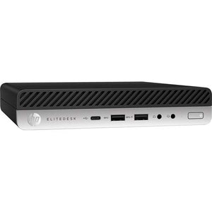 HP EliteDesk 800 G5 Desktop Computer - Core i5 i5-9500T - 8 GB RAM - 1 TB HDD - Desktop Mini