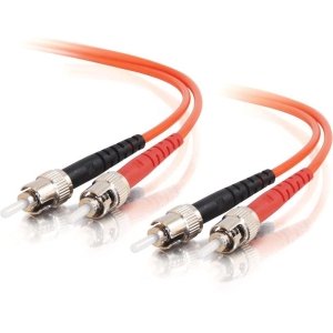 6m St/St Duplex 62.5/125 Multimode Fiber Patch Cable - Orange