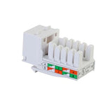 C2G 29311 Cat6 RJ45 Unshielded Keystone Jack, White