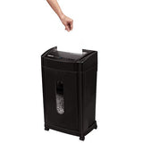 46Ms 12-Sheet Micro-Cut Heavy Duty Office Paper Shredder with Auto Reverse Jam Prevention Feature and SilentShred Technology (4817001-99)