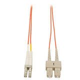 Tripp Lite Multimode Duplex 50/125 Fiber Optic Patch Cable LC/SC