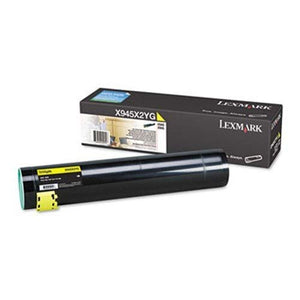 Lexmark High Yield Yellow Toner Cartridge -Yellow -Laser -22000 Page -1 Each