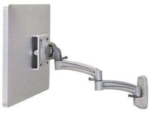 Chief K2W120S Kontour K2W Wall Mount Swing Arm, Single Monitor, 10" - 30" Screen Size, Silver