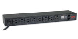 Rack PDU, Metered, 1U, 15A, 100/120V, (8) 5-15