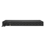 CyberPower PDU20M10AT Metered ATS PDU, 100-120V/20A, 10 Outlets, 1U Rackmount