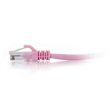 C2G 00509 Cat5e Cable - Snagless Unshielded Ethernet Network Patch Cable, Pink (50 Feet, 15.24 Meters)