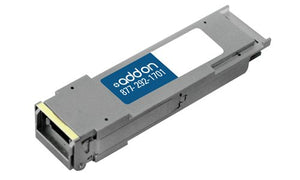 AddOn Brocade 40G-QSFP-SR4 Compatible TAA Compliant 40GBase-SR4 QSFP+ Transceiver (MMF, 850nm, 150m, MPO, DOM)