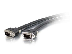 C2G 50218 VGA Cable - Select VGA Video Cable M/M, In-Wall CMG-Rated, Black (50 Feet, 15.24 Meters)