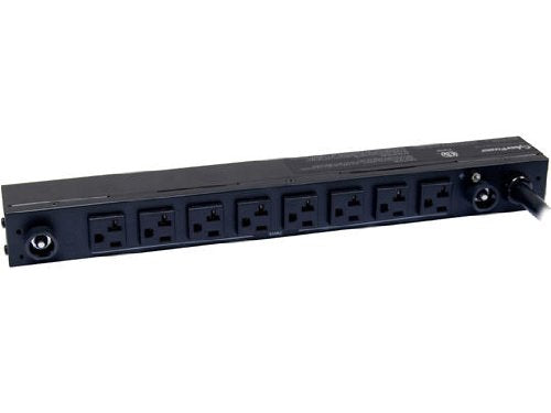 CyberPower PDU30BT8F8R Basic PDU, 100-125V/30A, 16 Outlets, 1U Rackmount