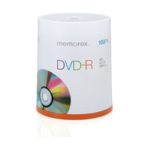 Memorex 32025641 16X DVD-R, 100-Pack Spindle